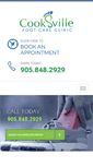 Mobile Screenshot of mississaugafootclinic.com
